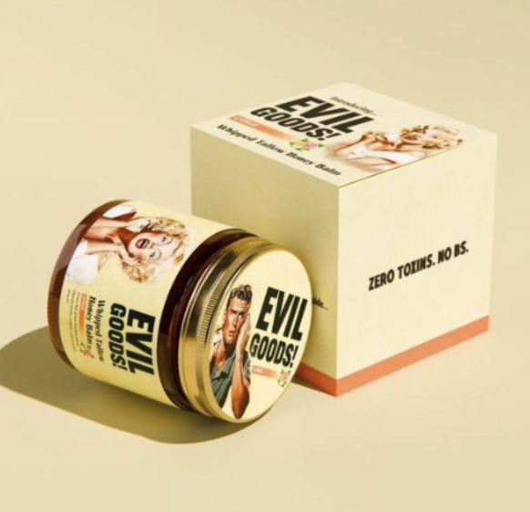 Crema Evil Goods – Crema hidratante batida de sebo y miel de manuka